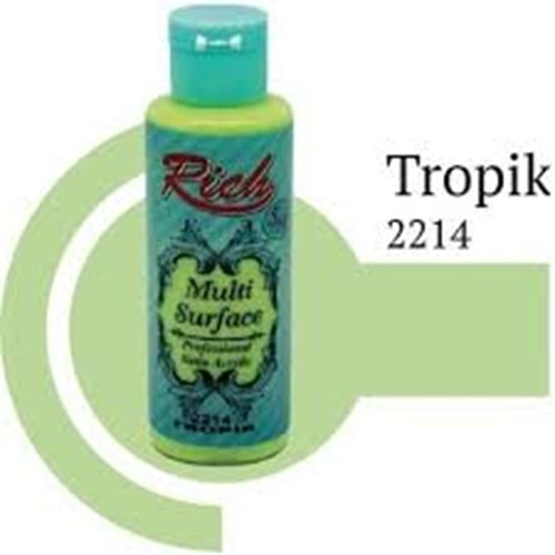 Rich Multi Surface Akrilik Boya 120ml 2214 Tropik