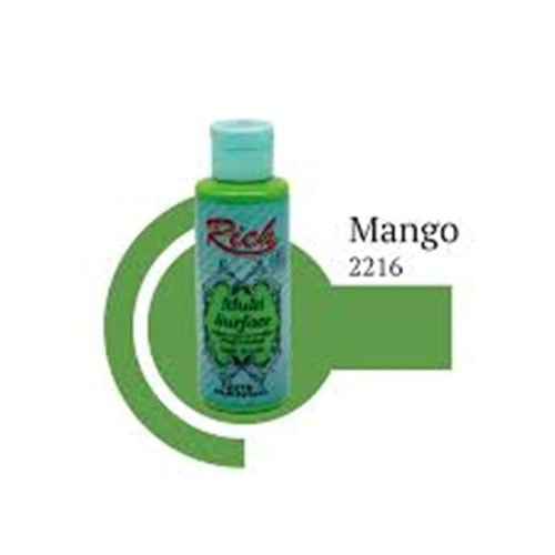 Rich Multi Surface Akrilik Boya 120ml 2216 Mango