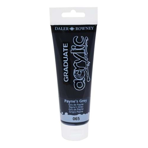 Daler Rowney Graduate Akrilik Boya 120 ml Payne’s Grey 65