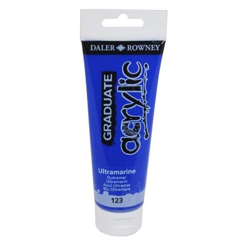 Daler Rowney Graduate Akrilik Boya 120 ml Ultramarine 123