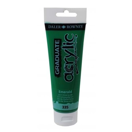 Daler Rowney Graduate Akrilik Boya 120 ml Emerald 335