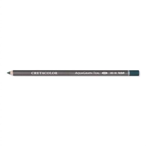 Cretacolor Aqua Graph Turkuaz Sulandırılabilir Çizim Kalemi HB (183 18) (1 Adet)