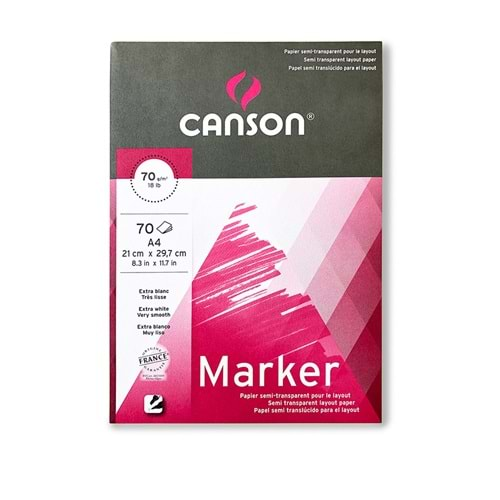 Canson Marker Layout Blok A4 70 gr. 70 Sayfa