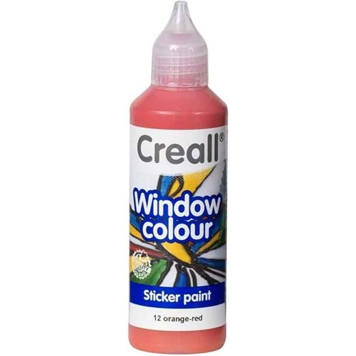 Creall Glass 80 ml Turuncu, Kırmızı