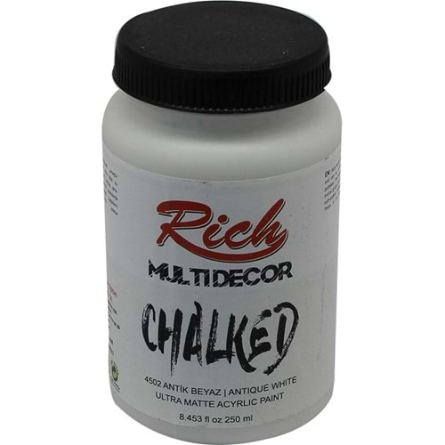 Rich Multi Decor Chalked Boya 250 Ml Antik Beyaz 4502