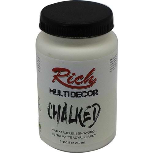 Rich Multi Decor Chalked Boya 250 Ml Kardelen 4508