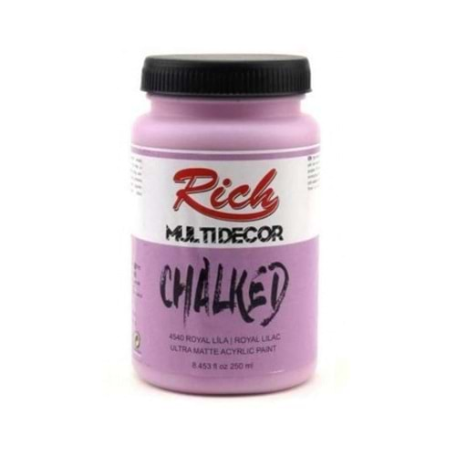 Rich Multi Decor Chalked Boya 250 Ml Royal Lila 4540