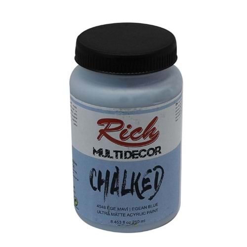 Rich Multi Decor Chalked Boya 250 Ml Ege Mavi 4548