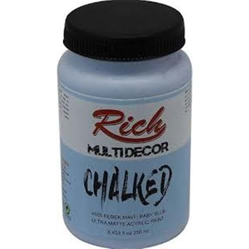 Rich Multi Decor Chalked Boya 250 Ml Bebek Mavisi 4550