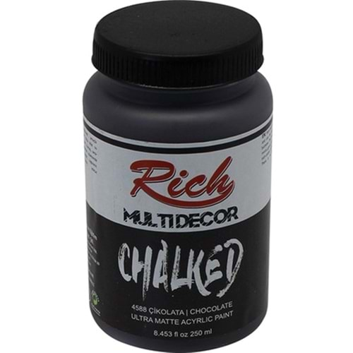 Rich Multi Decor Chalked Boya 250 Ml Çikolata 4588