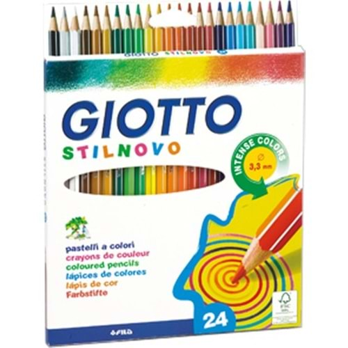 Giotto Stilnovo Kuru Boya 24Lü