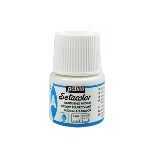 Pebeo Setacolor Lightining Medium Kumaş Boya İnceltici 45 ml.