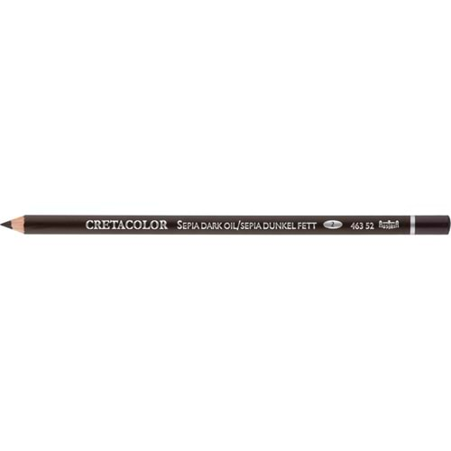 Cretacolor Sepia Dark Oil Pencil Yağlı Tebeşir Kalemi (463 52) (1 Adet)