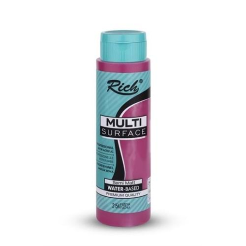 Rich Multi Surface Akrilik Boya 500 ml 2154 Fuşya