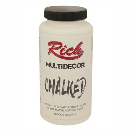 Rich Multi Decor Chalked Boya 500 ml Antik Beyaz 4502