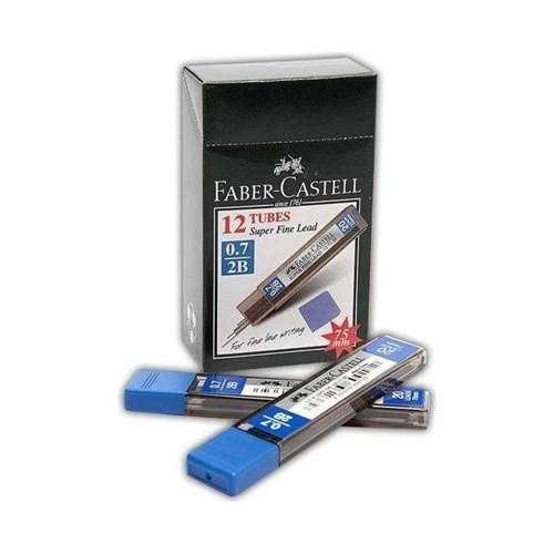 Faber-Castell Super Fine Min 0.7mm 2B 75mm (24 min/tüp)