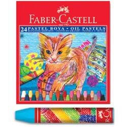 Faber Castell Pastel Boya 24 Renk Karton Kutu