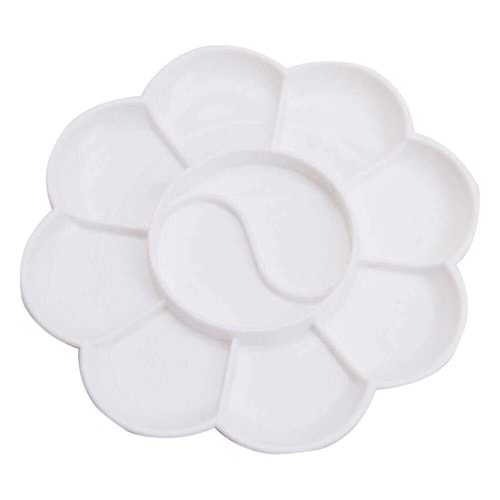 Plastik Papatya Palet 13 cm 10 Gözlü