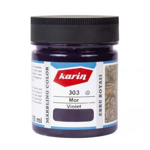 Karin Ebru Boyası 303 Mor 105 Ml