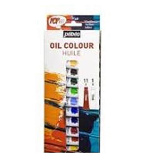 Pebeo Pop Art Yagli Boya Seti 11X10ML +1 Tüp 15ML Beyaz 669600