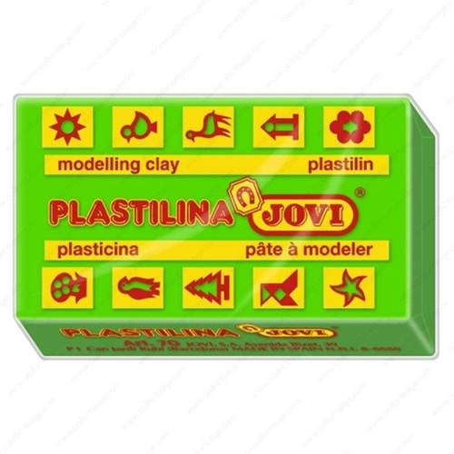 Jovi Plastilina Kurumayan Oyun Hamuru Açık Yeşil 50 Gr