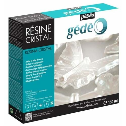 Pebeo Gedeo Krıstal Reçine 150 Ml Kit