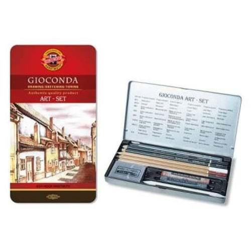 Koh-i Noor Gioconda Art Set Resim Seti Metal Kutu