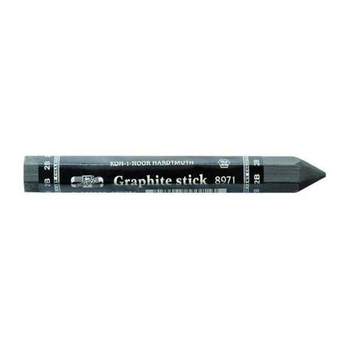 Koh-i Noor Jumbo Graphite Stick 2B Ağaçsız Kalın Grafit Füzen Kalem