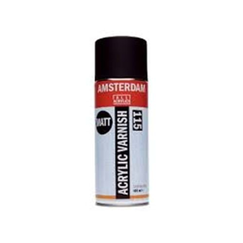 Talens Amsterdam Acrylic Varnish Glossy Spray 115 400ml Sprey Acrylic Resim Verniği Matt