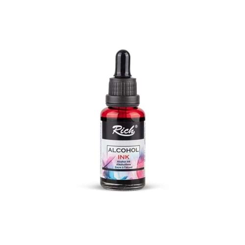 Rich Alcohol Ink Alkol Bazlı Mürekkep 30 ml Kırmızı 18610