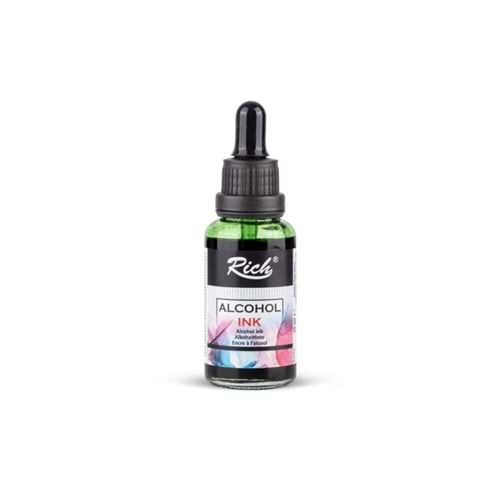 Rich Alcohol Ink Alkol Bazlı Mürekkep 30 ml Koyu Yeşil 19579