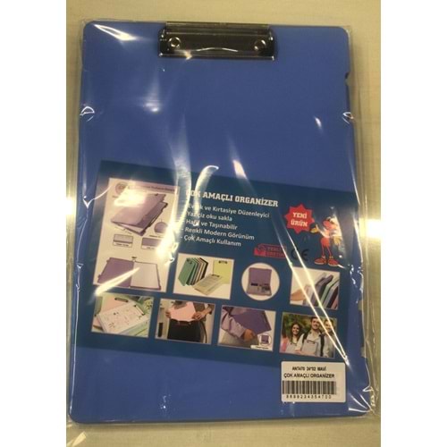 Ant Çok Amaçlı Organizer 24x32 Renk Mavi