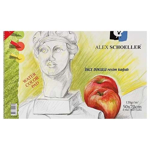 Alex Schoeller Resim Defteri 50x70 cm 120 g 20 Yaprak