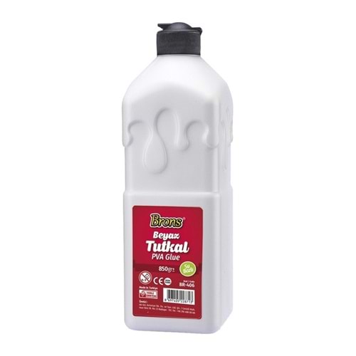 Brons Çok Amaçlı PVA Su Bazlı Beyaz Tutkal 850 gr.