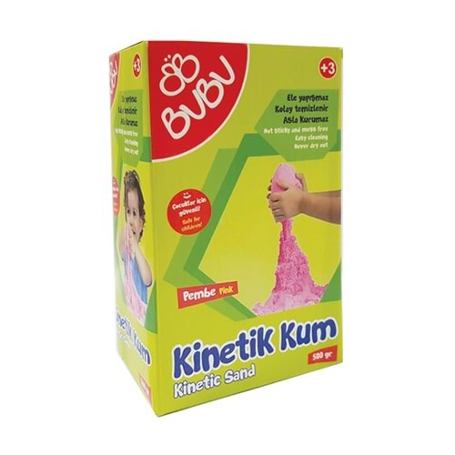 BuBu Kinetik Kum 500 gr. Pembe