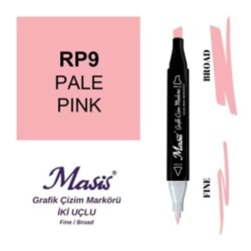 Masis Twin Markör Açık Pembe ÇM-09-Marker Kalem