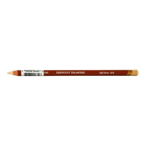 Derwent Drawing Pencil Renkli Çizim Kalemi 1610 Light Sienna