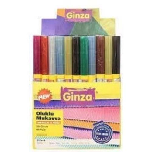 Ginza Oluklu Mukavva Metalik 60 Lı Set No:965 (1 Adet)