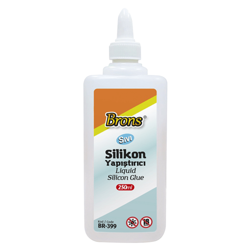 Brons Sıvı Silikon Yapıştırıcısı 250ml BR-399