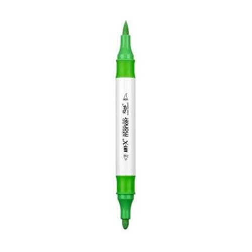Rich Art-X Acrylic Duo Marker Çift Uçlu Su Bazlı Boyama Kalemi No:47 Açık Yeşil