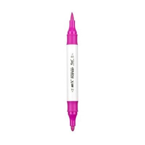Rich Art-X Acrylic Duo Marker Çift Uçlu Su Bazlı Boyama Kalemi No:46 Fuşya