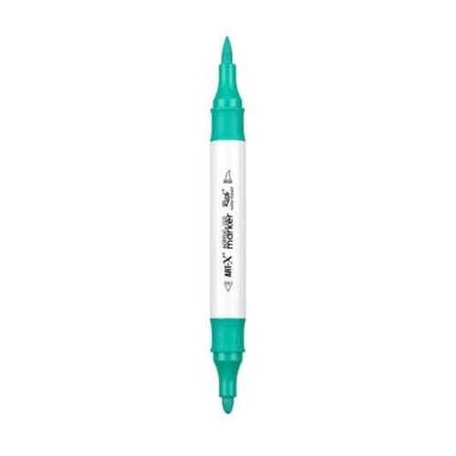 Rich Art-X Acrylic Duo Marker Çift Uçlu Su Bazlı Boyama Kalemi No:34 Açık Turkuaz Yeşil