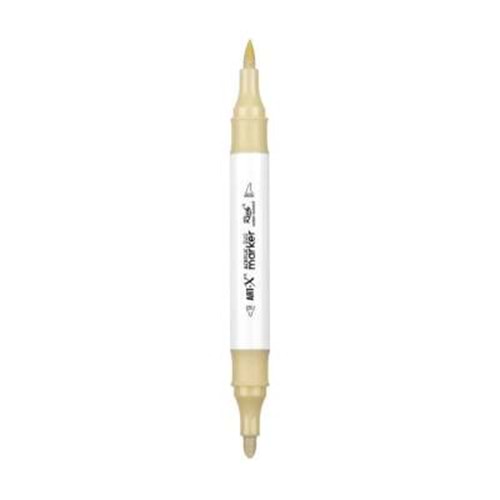 Rich Art-X Acrylic Duo Marker Çift Uçlu Su Bazlı Boyama Kalemi No:211 Keten