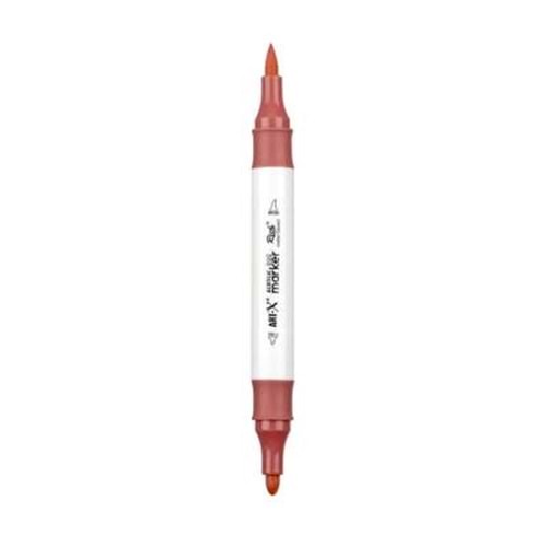 Rich Art-X Acrylic Duo Marker Çift Uçlu Su Bazlı Boyama Kalemi No:57 Erguvan