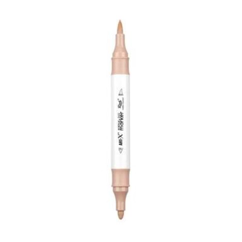 Rich Art-X Acrylic Duo Marker Çift Uçlu Su Bazlı Boyama Kalemi No:150 Koyu Ten Rengi