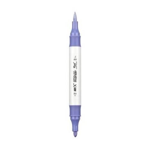 Rich Art-X Acrylic Duo Marker Çift Uçlu Su Bazlı Boyama Kalemi No:149 Açık Lila