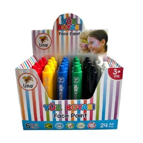 Lino Yüz Boyasi (YIKANABILIR) 1 Adet Kalem Fiyatidir