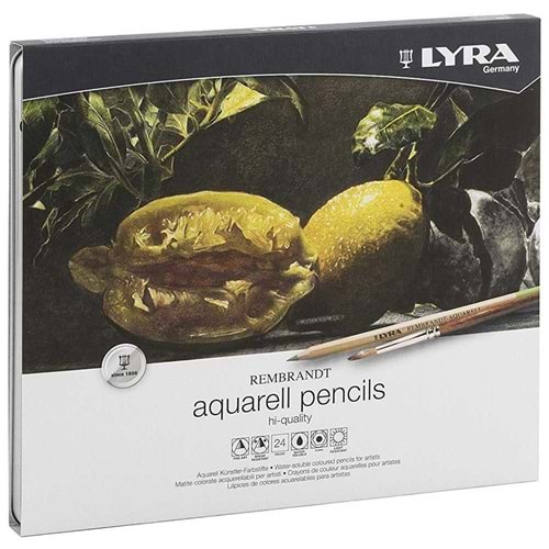 Lyra Rembrandt Aquarell Boya 24 Renk