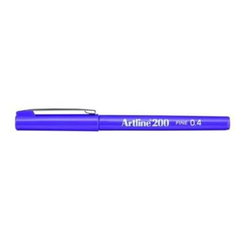 Artline 200 Fineliner 0.4mm İnce Uçlu Yazı ve Çizim Kalemi Mor