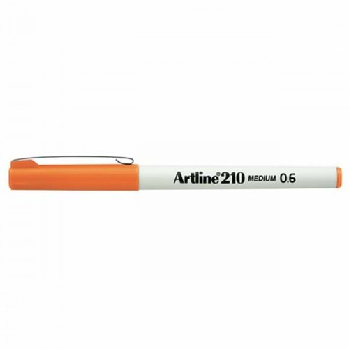 Artline 210N Keçe Uçlu Yazı Kalemi 0,6mm Turuncu